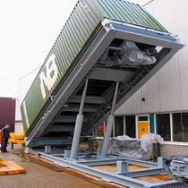 集裝箱翻車平臺