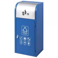 河南天祥單桶垃圾箱可組合不銹鋼垃圾桶 支持批發(fā)定制 廠家直銷(xiāo)