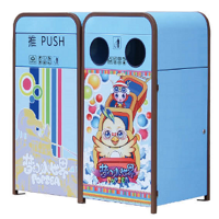 河南天祥  戶外環(huán)衛(wèi)分類果皮箱 （小區(qū)/公園/學校/街道）