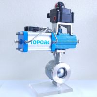 上海氣動V型不銹鋼球閥-V型調節(jié)閥工廠直銷價