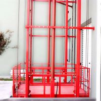 河南力科達(dá)液壓專業(yè)生導(dǎo)軌式貨梯，升降平臺(tái)，支持定做