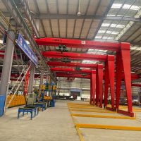 湖北省宜昌市半門式龍門吊起重機(jī)，龍門吊，行吊