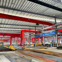 湖北省宜都市半門式龍門吊起重機(jī)，龍門吊，行吊