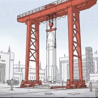 廣州起重機(jī)源頭廠家-電動(dòng)雙主梁門式起重機(jī)